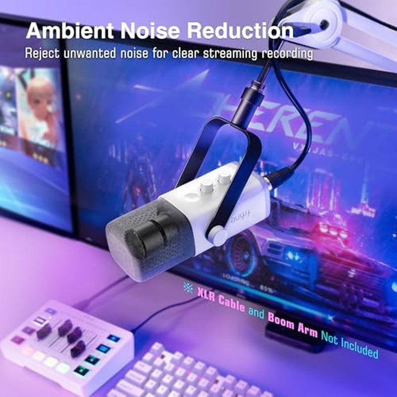 Premium Dual USB/XLR Gaming Microphone
