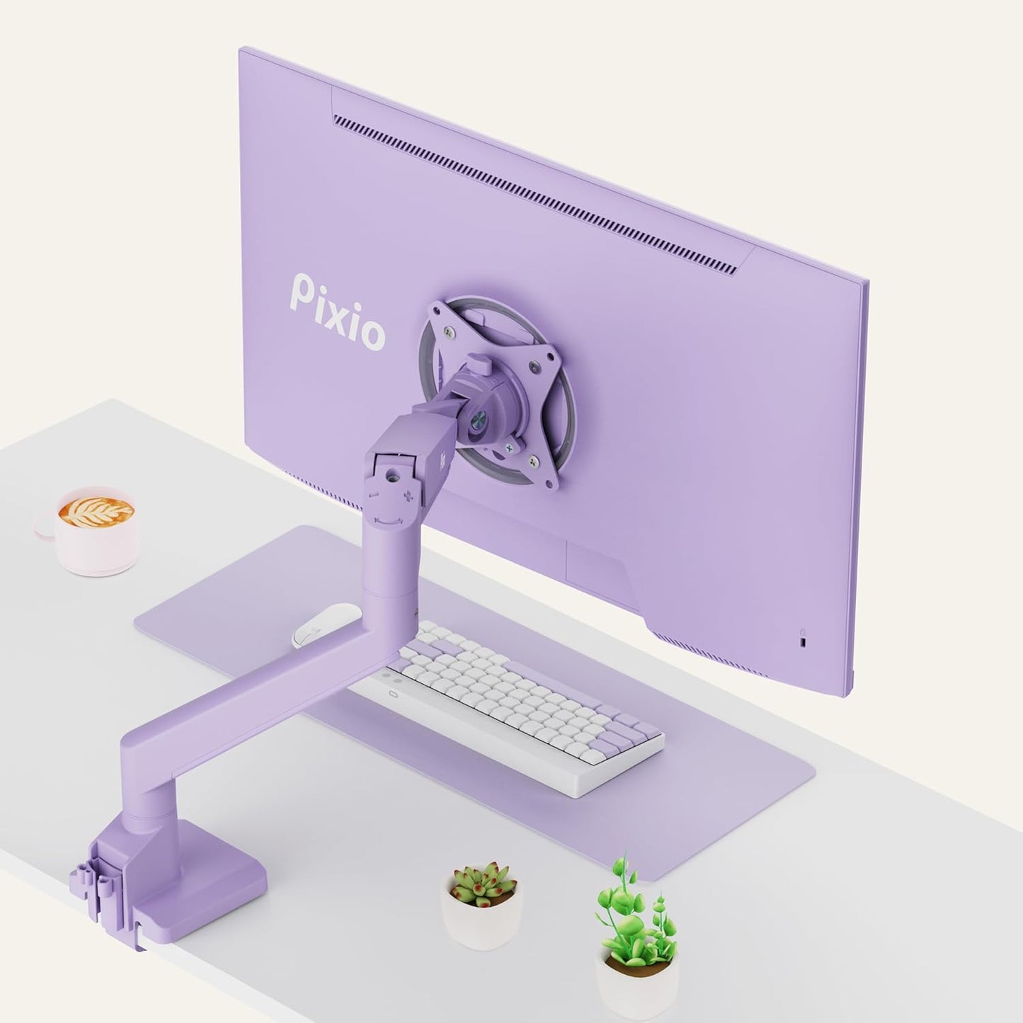 Dual-Arm Monitor Mount